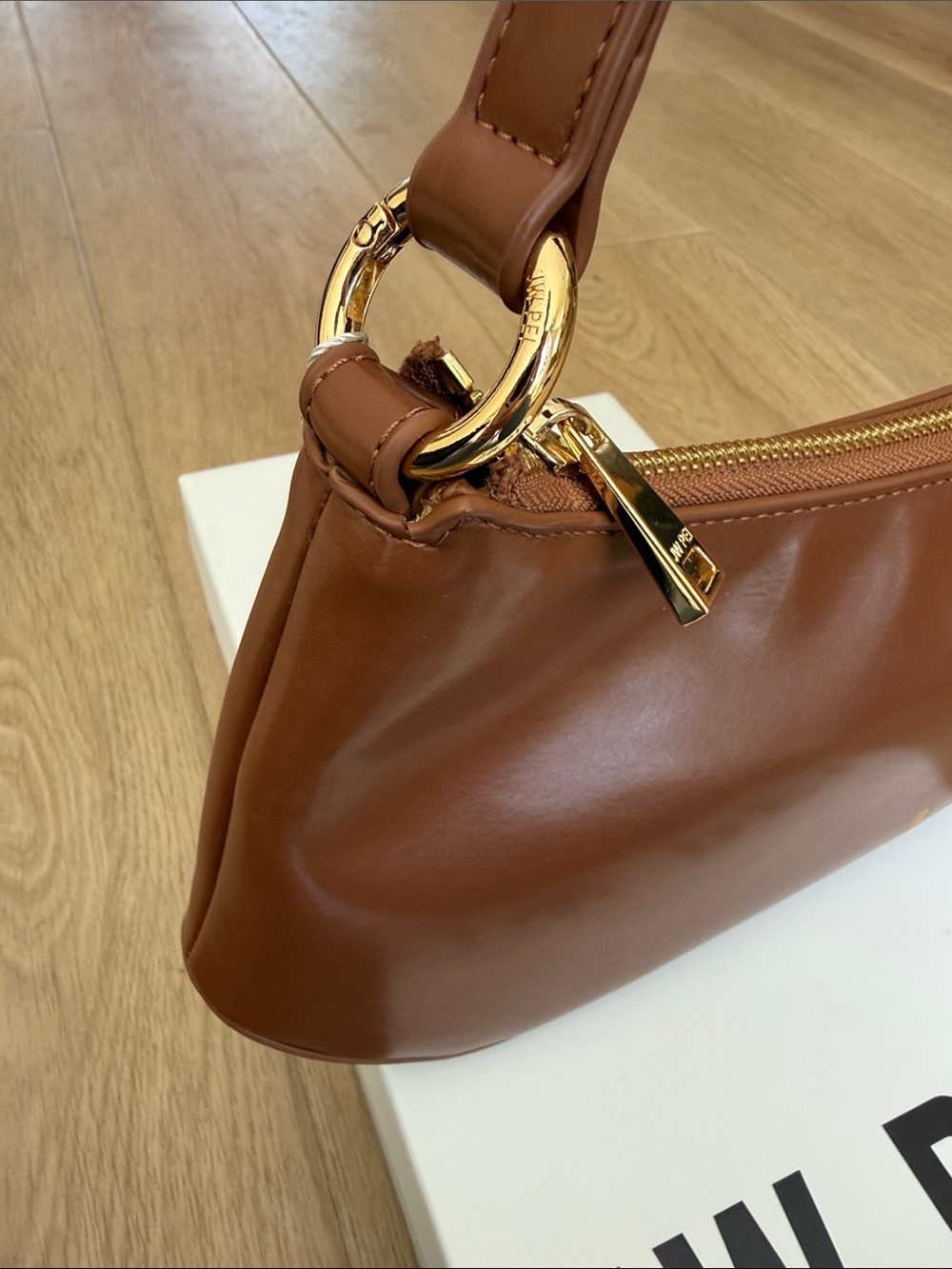JW PEI Brown Shoulder Bag with Gold Hardware - Picture 3 of 6